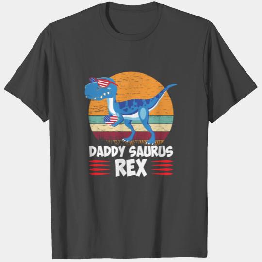 Daddysaurus Papasaurus T Shirts