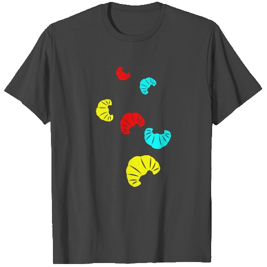 Croissant icon T Shirts