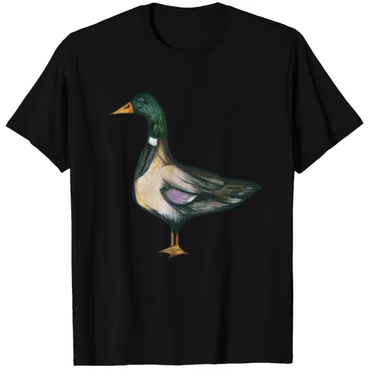 Mallard Duck Art T Shirts