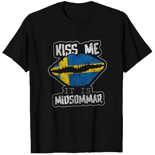 Sweden Summer Solstice Feast Day T Shirts