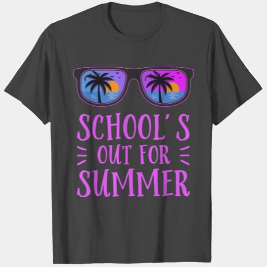 Schools Out For Summer Last Day of School T Shirts