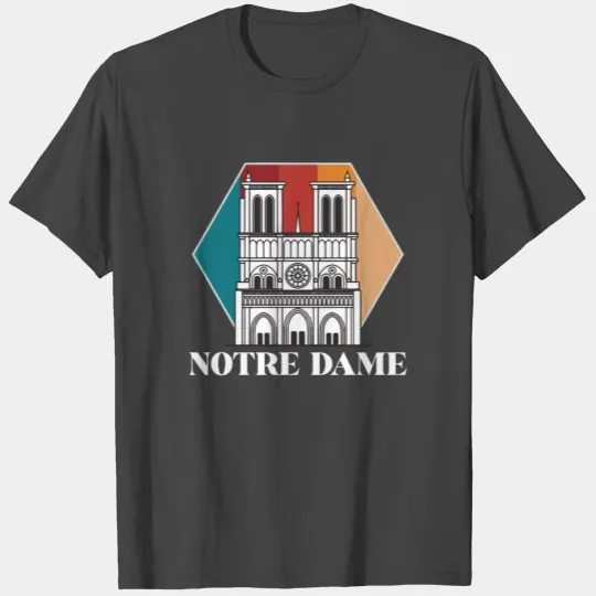 Paris Notre Kathedrale Dame Frankreich T Shirts