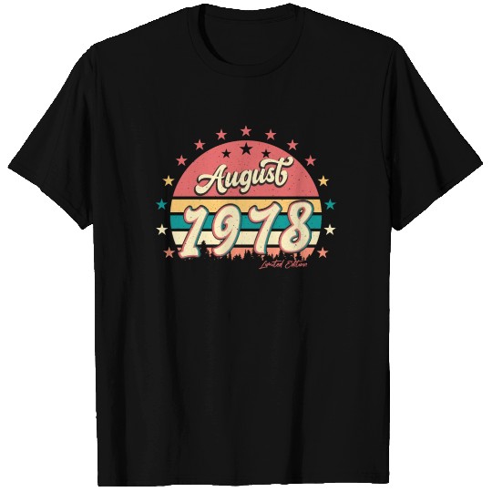 Born August 1978 T Shirts