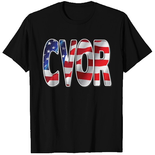 Nurses USA Flag Stars Stripes CVOR T Shirts