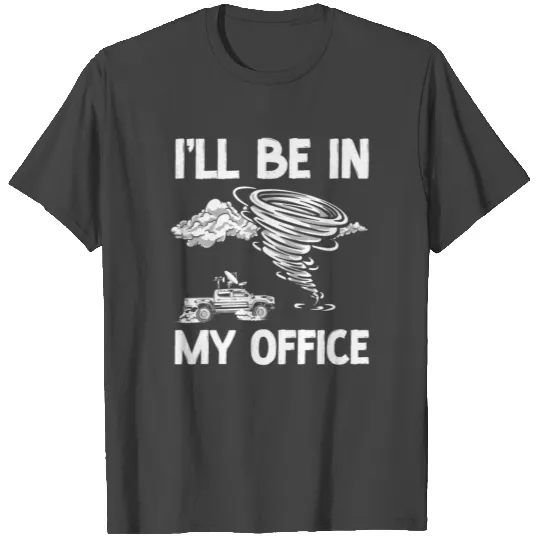 Storm Chaser Hurricane Meteorology T Shirts