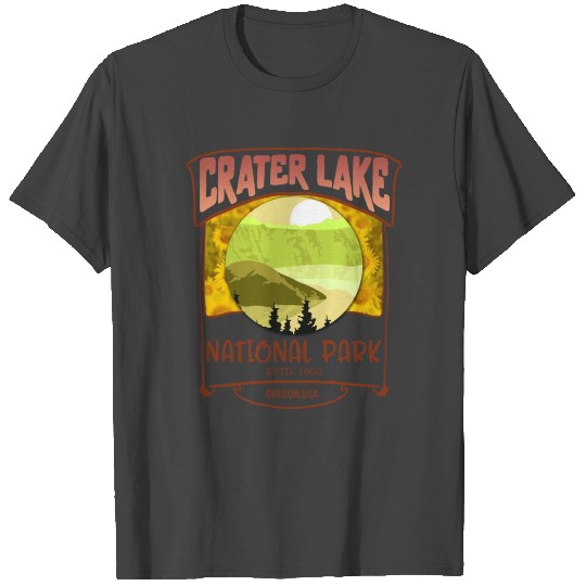 Crater Lake National Park ESTD. 1902 T Shirts,