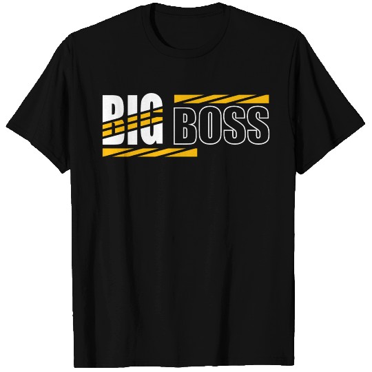 Big Boss typography T Shirts