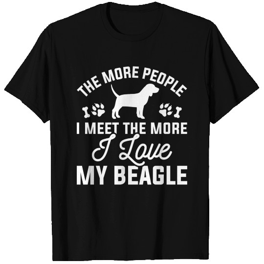 I Love My Beagle T Shirts