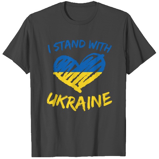 I Stand with Ukraine T Shirts