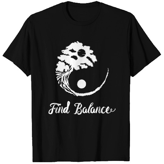 Bonsai Funny Quote Find Balance Zen Planting Gift T Shirts