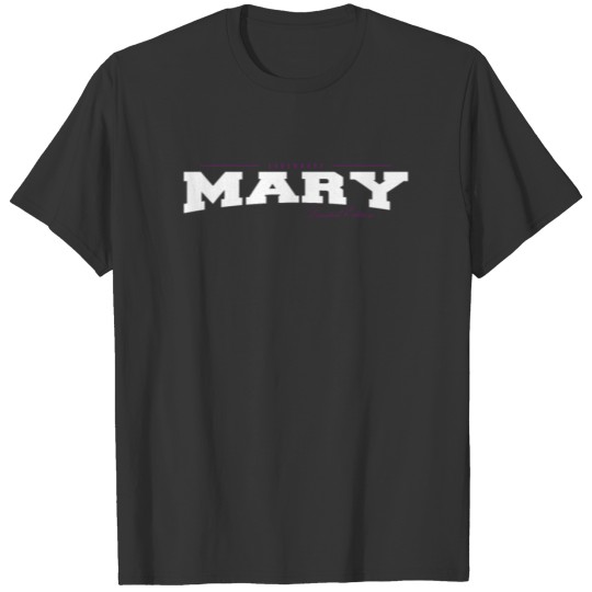 Mary Name Limited Edition Funny Retro Vintage 80s T Shirts