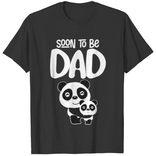 Soon To Be Dad Panda Bear Gift Future Dad, New Dad T Shirts