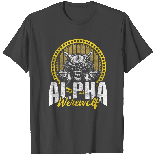 Halloween Werewolf Wolf Monster T Shirts