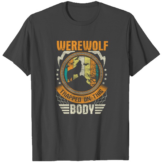 Halloween Werewolf Witching Gift Idea T Shirts
