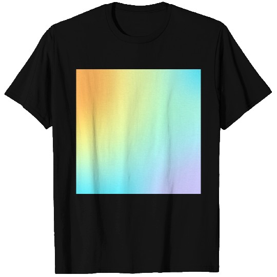 Unique Pastel Rainbow Gradient T Shirts