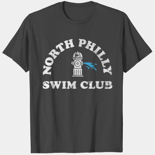 North Philly Swim Club Funny Philadelphia Hood T Shirts