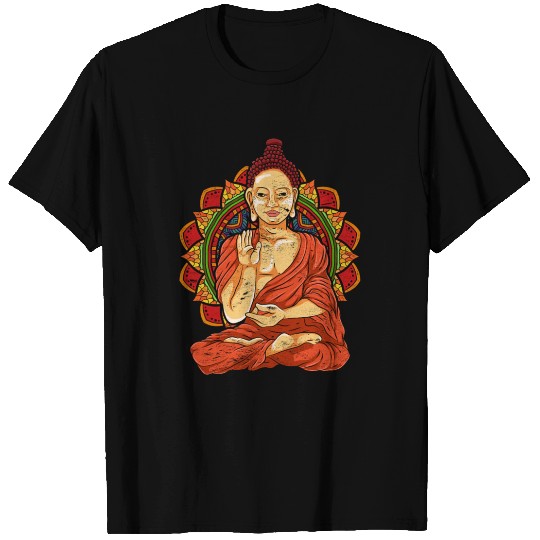 Mandala Buddhist gift Buddhism Buddha T Shirts