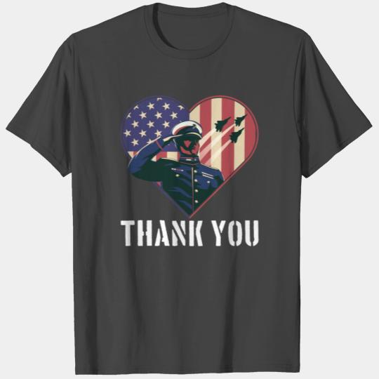 Veteran Appreciation American Flag Patriotic Soldi T Shirts
