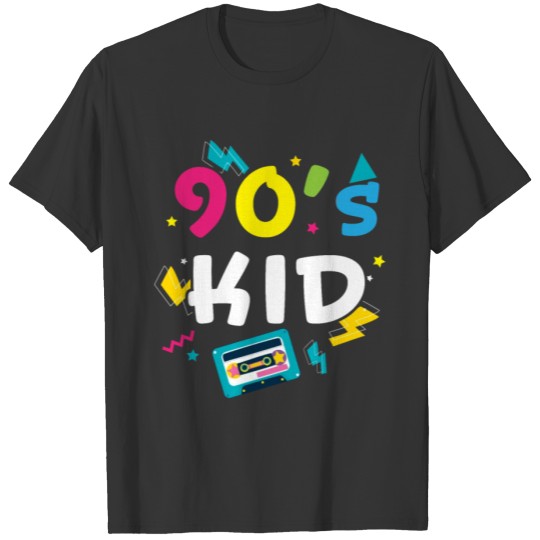 I Love The '90s 1990 Vintage Nineties 90's Kid T Shirts