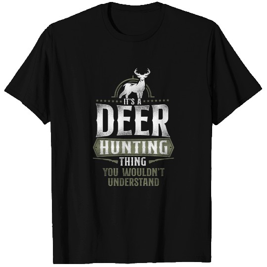 Buck Deer Hunting Hunter Vintage T Shirts