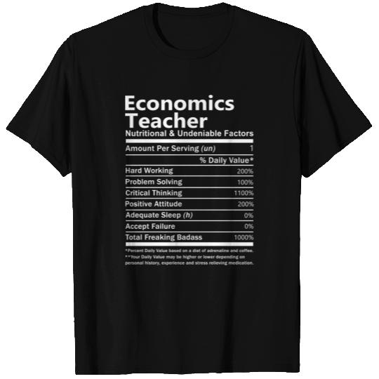 Economics Teacher T Shirts - Nutritional And Undeni