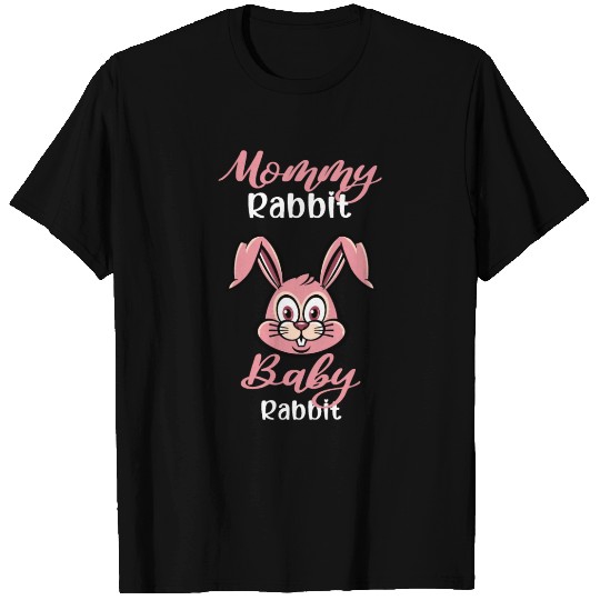 Mommy Rabbit Baby Rabbit Newborn New Mom Pregnant T Shirts