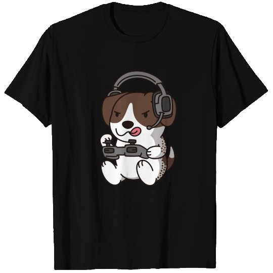Gaming German Shorthaired Pointer Gamer T Shirts