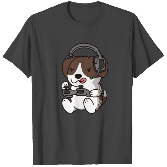 Gaming German Shorthaired Pointer Gamer T Shirts