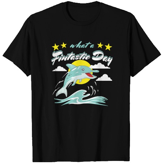 Fintastic Dolphin T Shirts