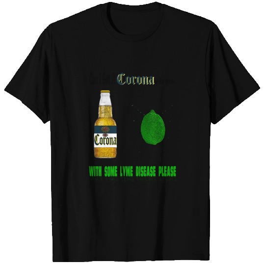 Corona With Lime T Shirts