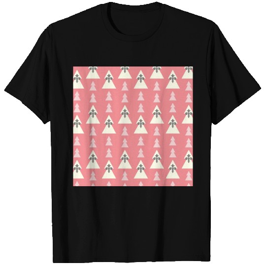 christmas trees pattern, Pink Paisley Pattern T Shirts