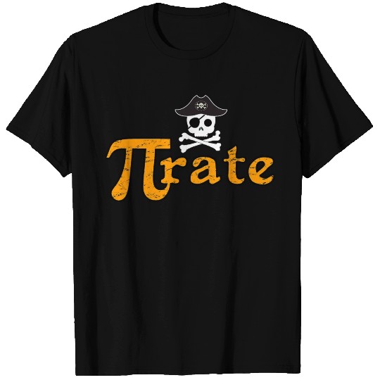 Math Pirate T Shirts Pi Day T Shirts
