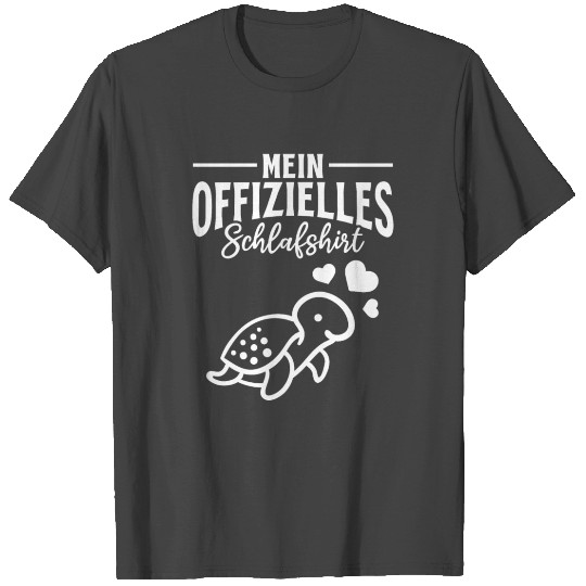 My Official Sleep T Shirts Turtle Sleeping Outfit