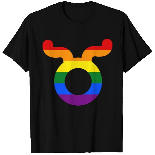 Taurus Zodiac Sign LGBT T Shirts