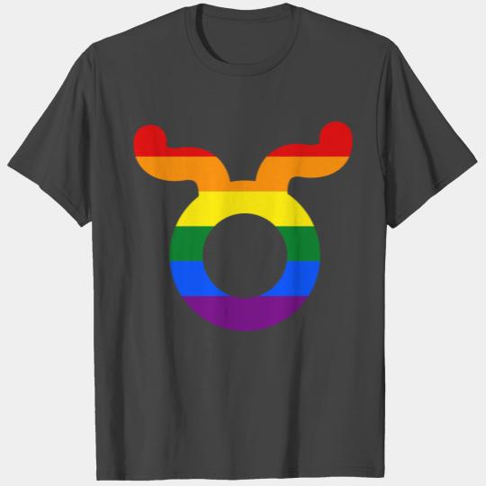 Taurus Zodiac Sign LGBT T Shirts