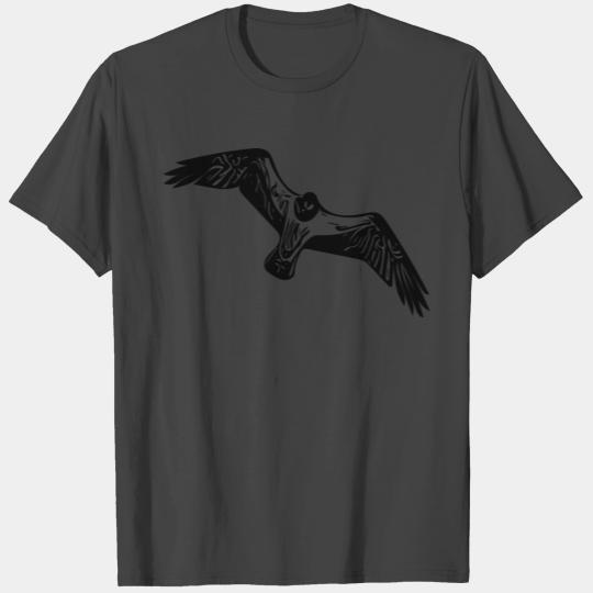 Vintage Seagull In Flight T Shirts