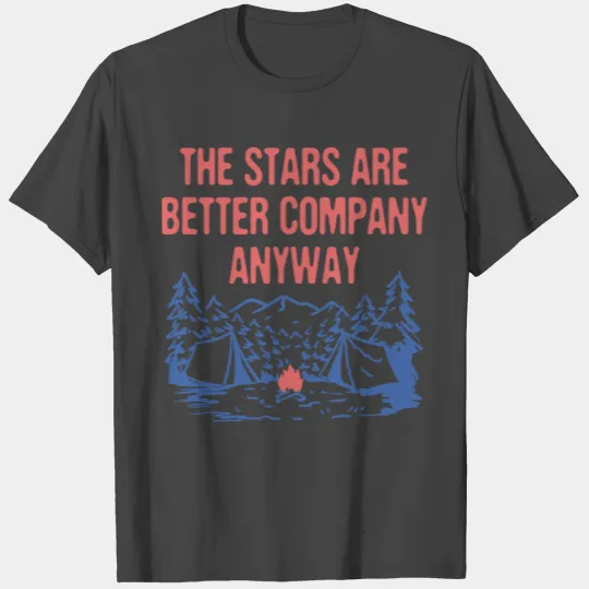Stars are Better Company Wildlife Camping Outdoor T Shirts