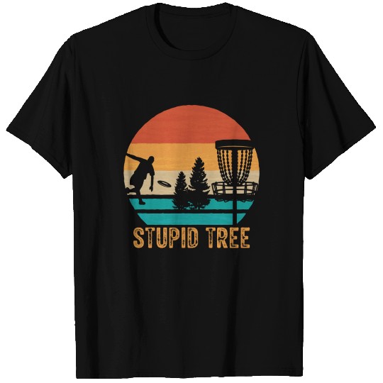 Stupid Tree Disc Golf Vintage Ultimate Frisbee T Shirts