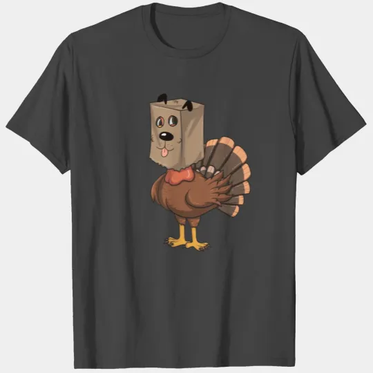 Turkey Dog Disguise Funny Thanksgiving Turkeythank T Shirts