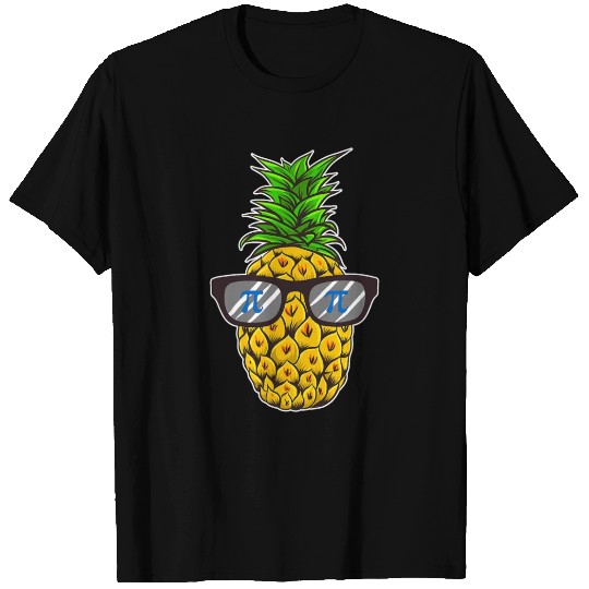 Pi Day Funny Pineapple Math Nerds Geeks Pi Symbol T Shirts