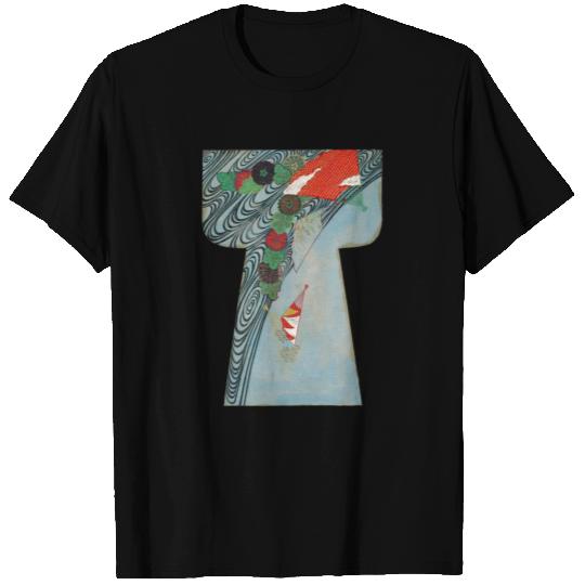 Kimono old fabric design T Shirts