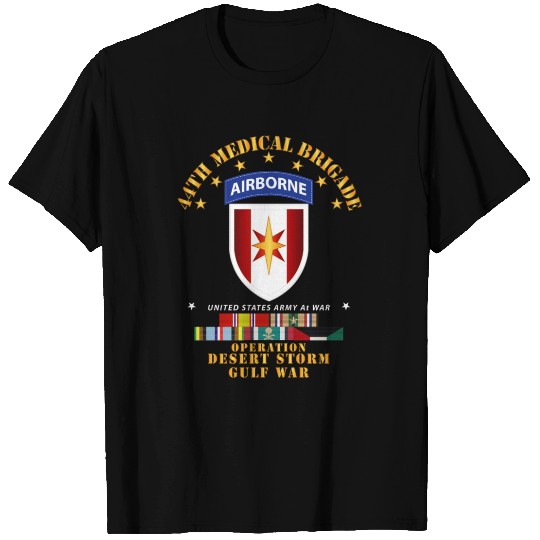 Army 44th Medical Brigade Desert Storm w DS Svc T Shirts