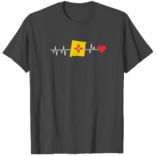 New Mexico Heartbeat Gift T Shirts