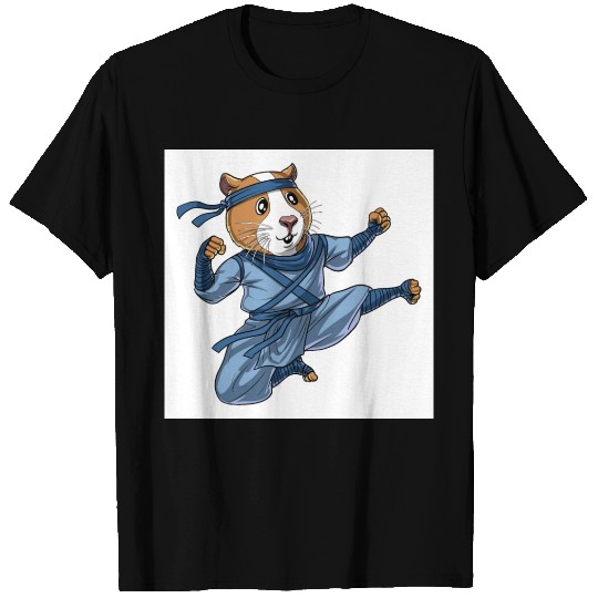Guinea Pig Ninja T Shirts