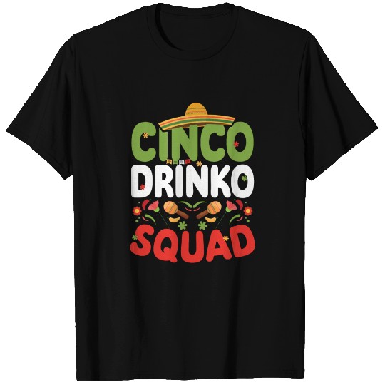 Cinco De Drinko | Bourbon Drinker T Shirts | Whisky