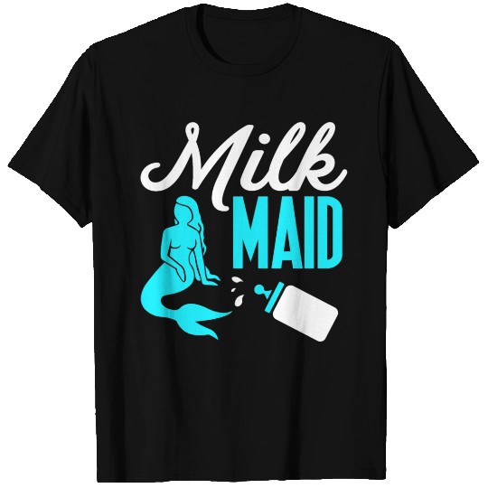 Pregnant T Shirts Milk Maid Pregnancy Gift T Shirts