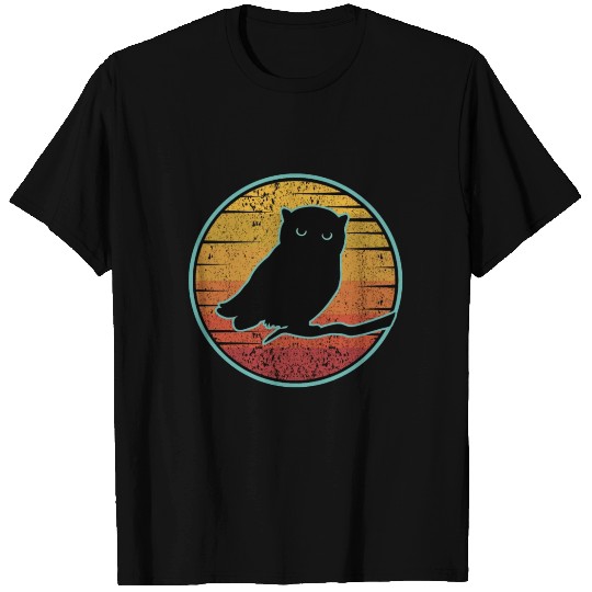 Cute Black Owl T Shirts