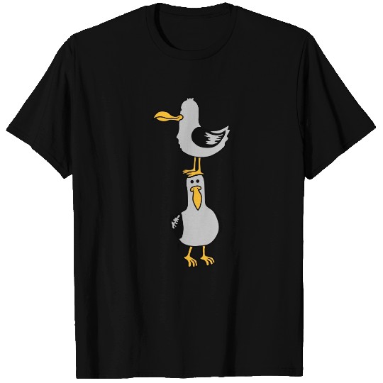 seagull team 2 friends T Shirts