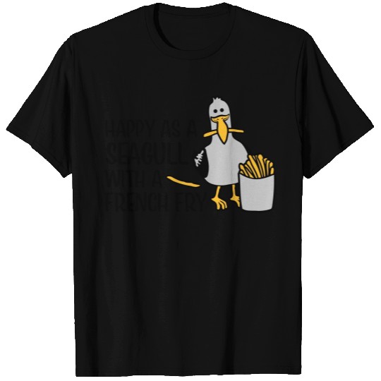 Happy as a Seagull T Shirts