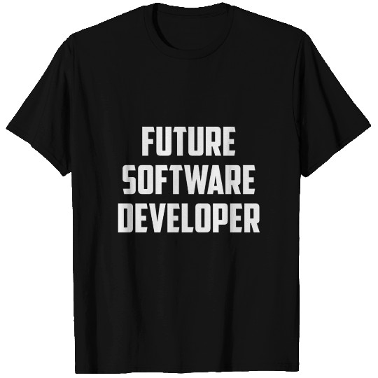 Future Software Developer Computer Nerd T Shirts